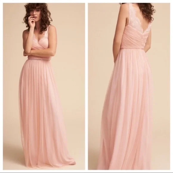 New Anthropologie BHLDN Hitherto Fleur Dress size 6 - Picture 2 of 10